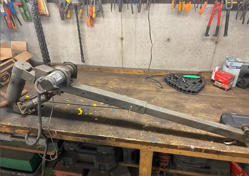 Repurposed Half-Ton Crane — photo 4, B Laflamme Welding & Fabrication