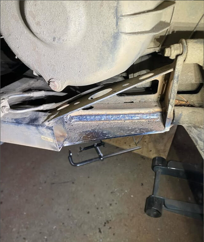 Polaris Cracked Frame Repair — photo 4, B Laflamme Welding & Fabrication