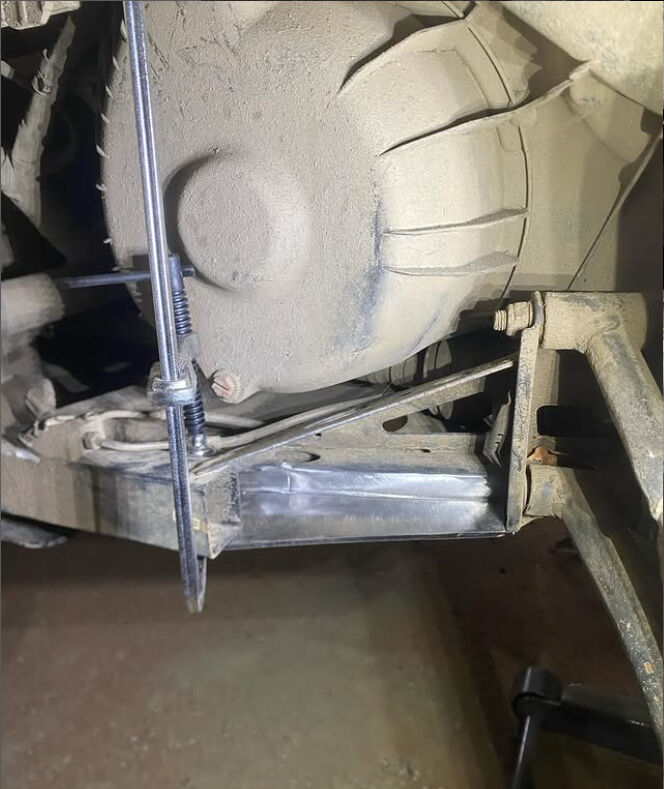 Polaris Cracked Frame Repair — photo 9, B Laflamme Welding & Fabrication