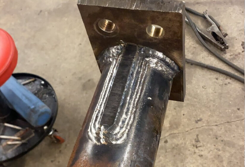 Spreader Bar — 18,500 Lb Cat V-12 Lift — photo 4, B Laflamme Welding & Fabrication